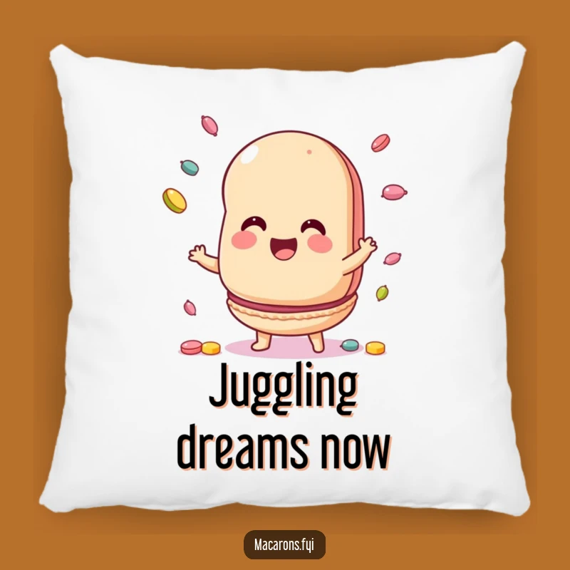 Funny Macaron Juggling Candy Pillow: Cozy Comfort with Sweet Charm, Ideal Funny Gift!