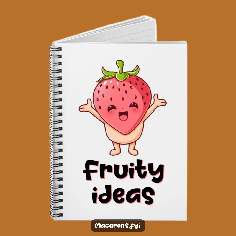 Funny Hugging Macaron Notebook - Jot Down Sweet Moments!