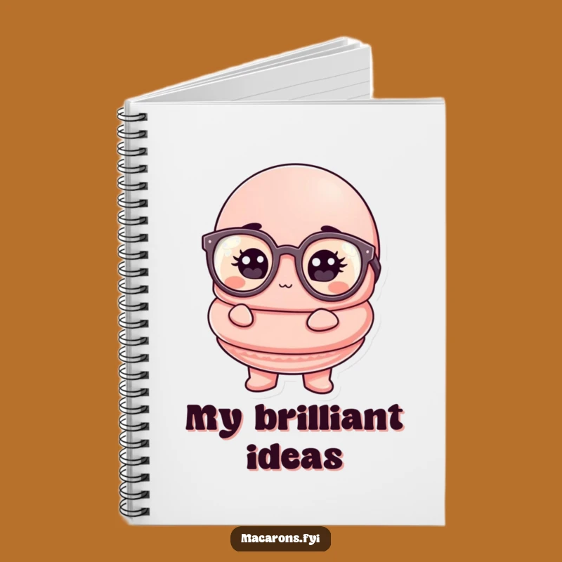 Funny Macaron Scholar Notebook: Jot Down Brilliant Ideas with this Funny Treat