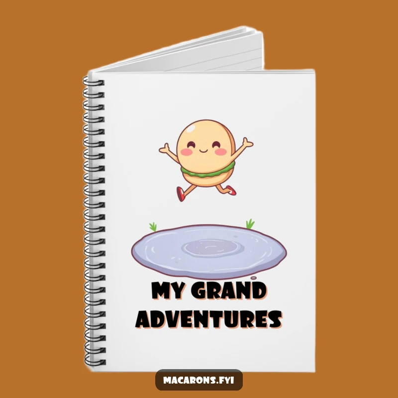 Funny Macaron Leap Planner: Jot Down Your Joyful Ideas