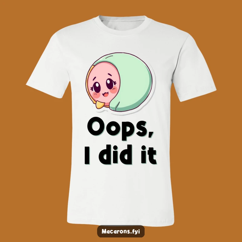Funny Macaron Tumbling Shirt: Delightful Surprise Macaron Tee for a Hilarious Gift