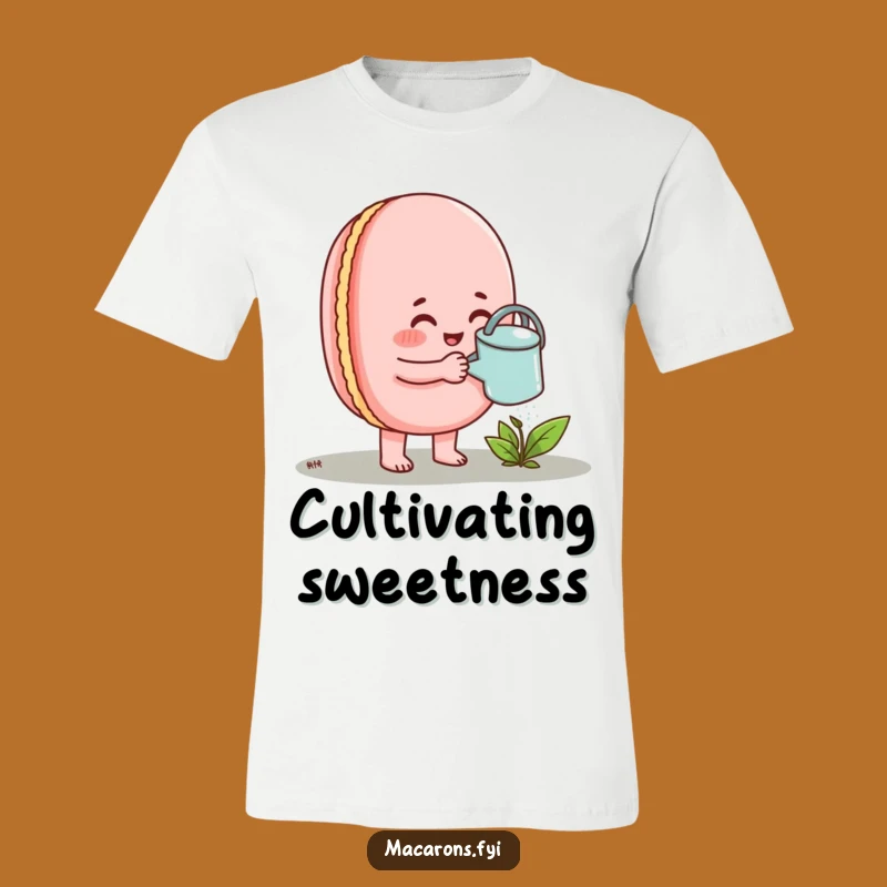 Funny Nurturing Macaron Tee: Growing Dreams, Positive Funny Gift